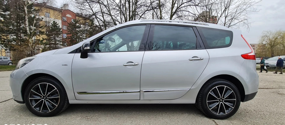 Renault Grand Scenic cena 30200 przebieg: 225507, rok produkcji 2013 z Kraków małe 277